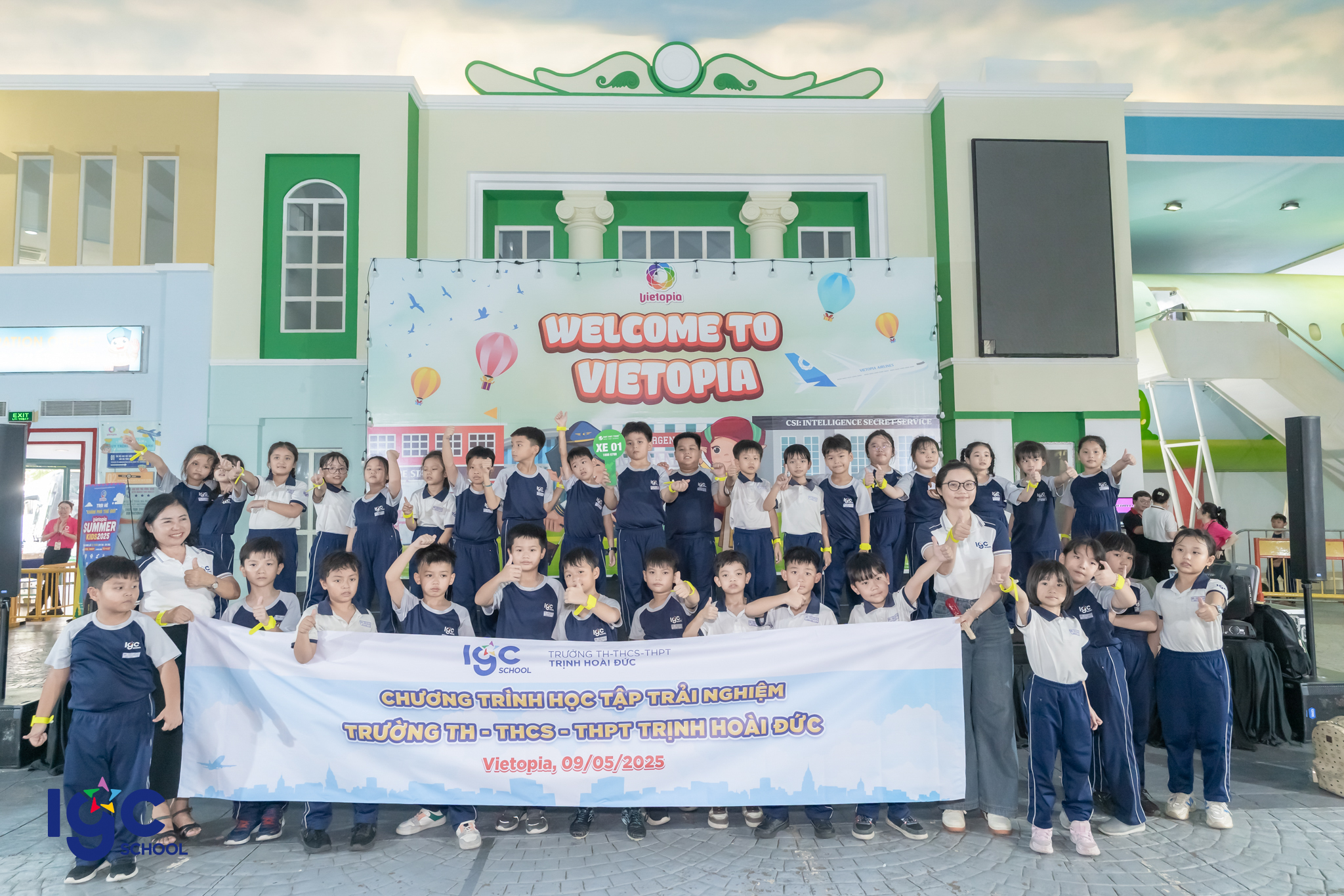 CHUYẾN ĐI HỌC TẬP TRẢI NGHIỆM TẠI VIETOPIA - KHỐI 1 & KHỐI 2