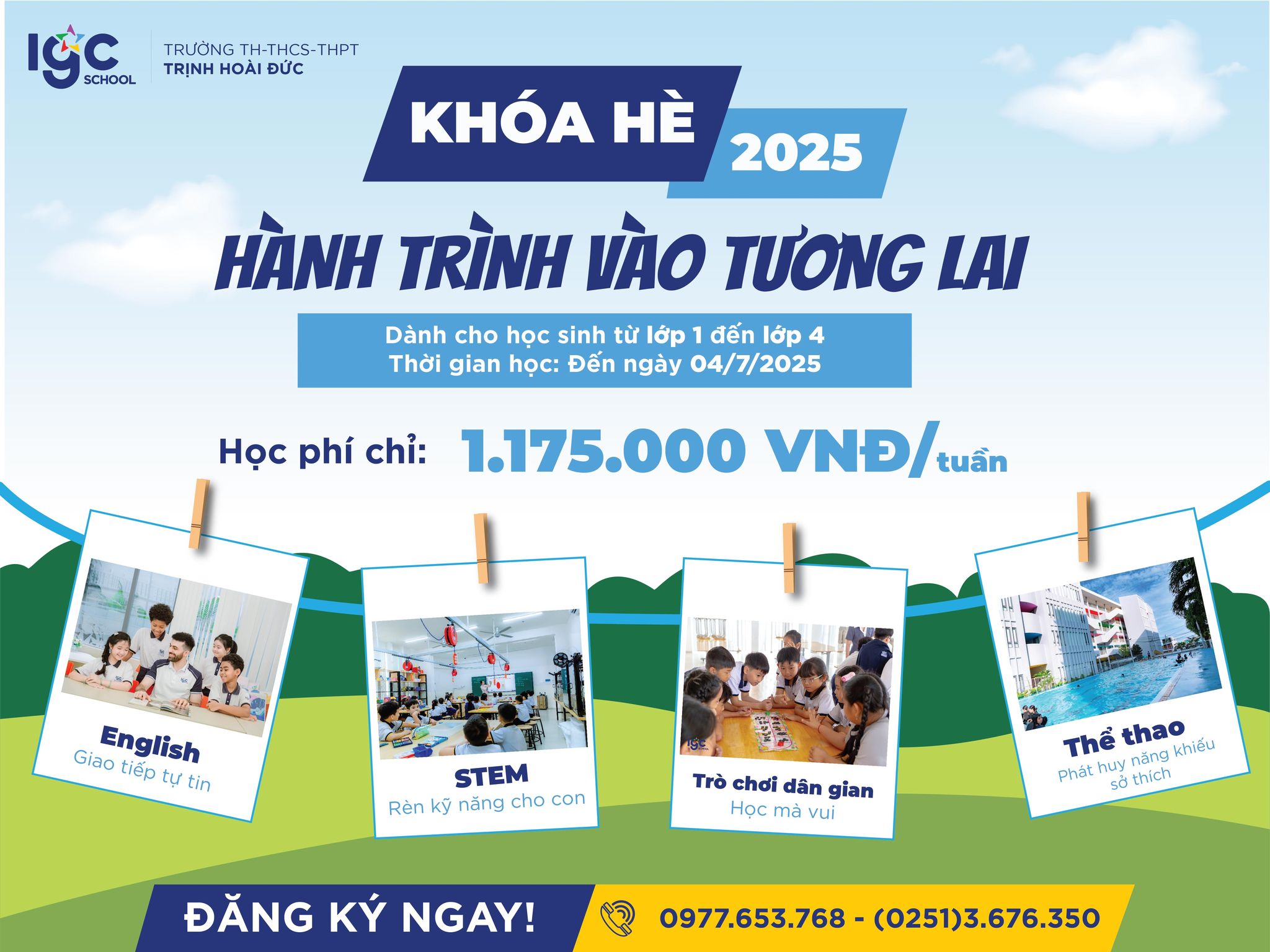 KHÓA HÈ - HÀNH TRÌNH VÀO TƯƠNG LAI