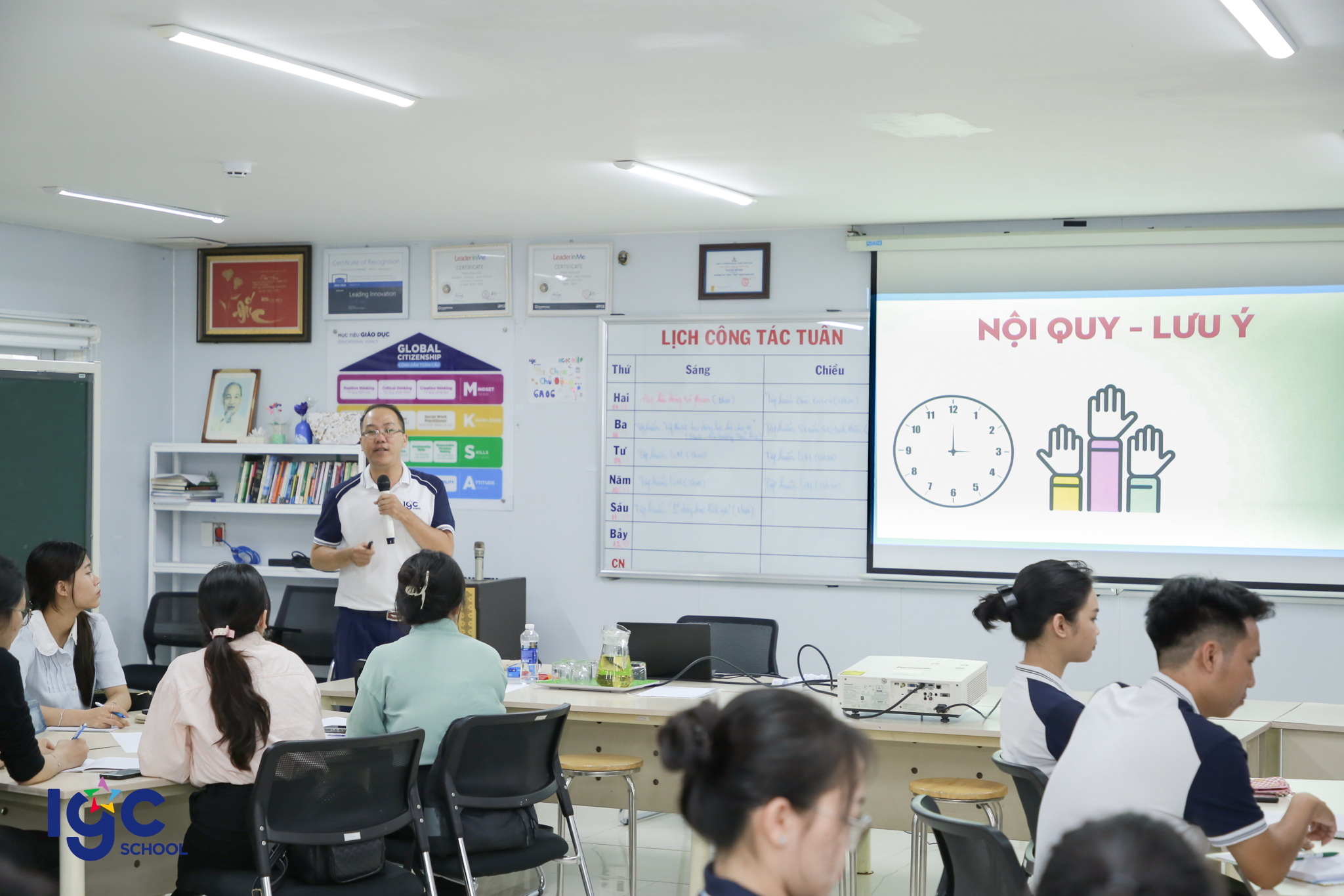 Nâng tầm vai trò Giáo viên chủ nhiệm tại Trường TH-THCS-THPT Trịnh Hoài Đức!