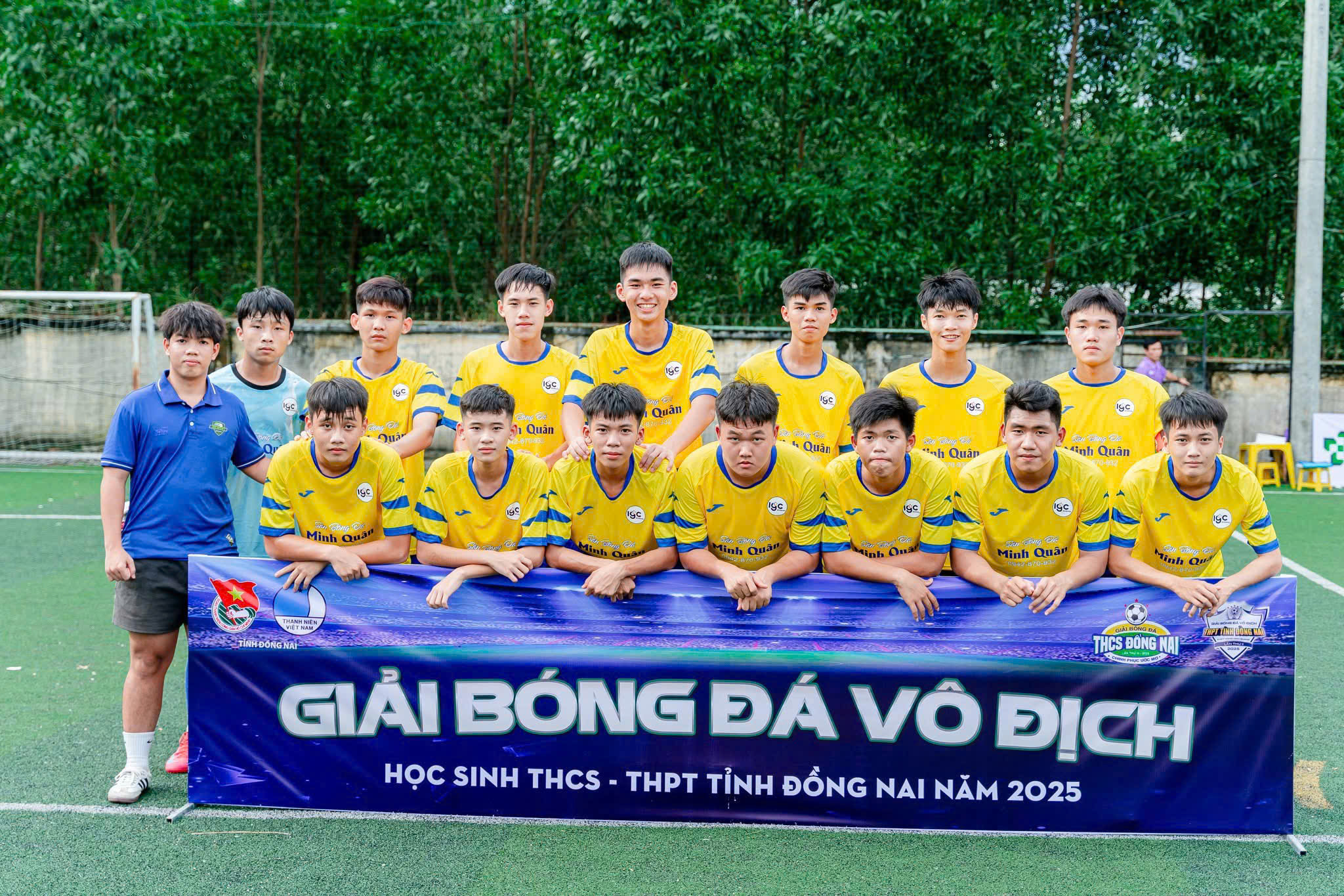 ĐỘI BÓNG THPT TRỊNH HOÀI ĐỨC CHÍNH THỨC BƯỚC VÀO VÒNG CHUNG KẾT VỚI MỤC TIÊU: BẢO VỆ NGÔI VƯƠNG!