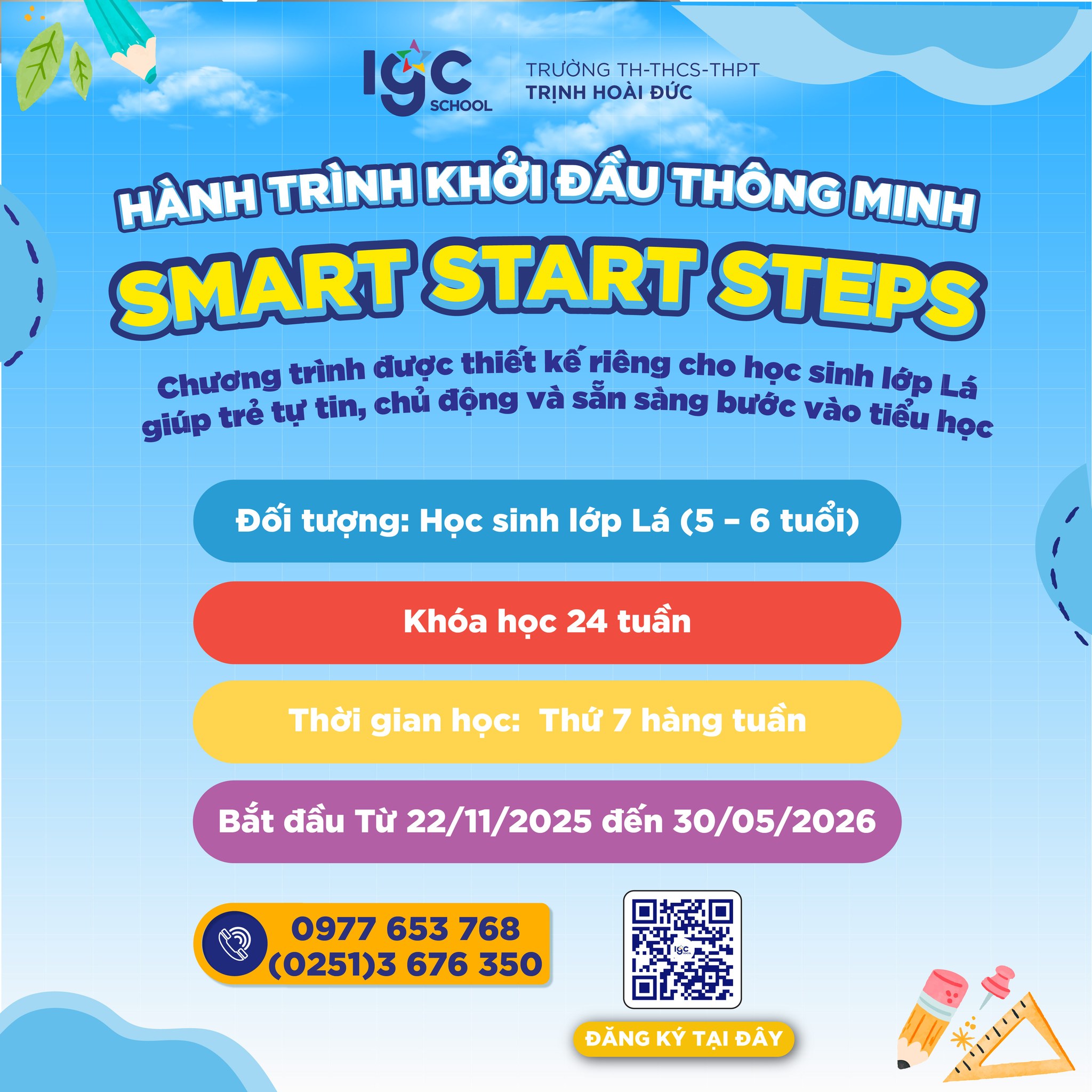 SMART START STEPS – HÀNH TRÌNH KHỞI ĐẦU THÔNG MINH