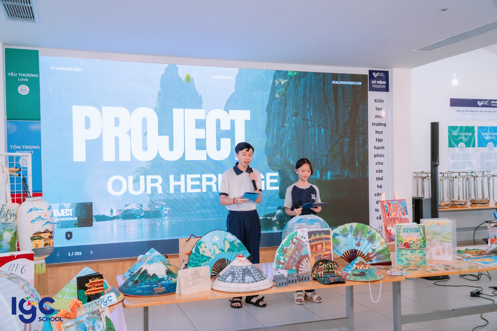 CHẠM TAY VÀO QUÁ KHỨ – KIẾN TẠO TƯƠNG LAI CÙNG DỰ ÁN TIẾNG ANH "OUR HERITAGE"