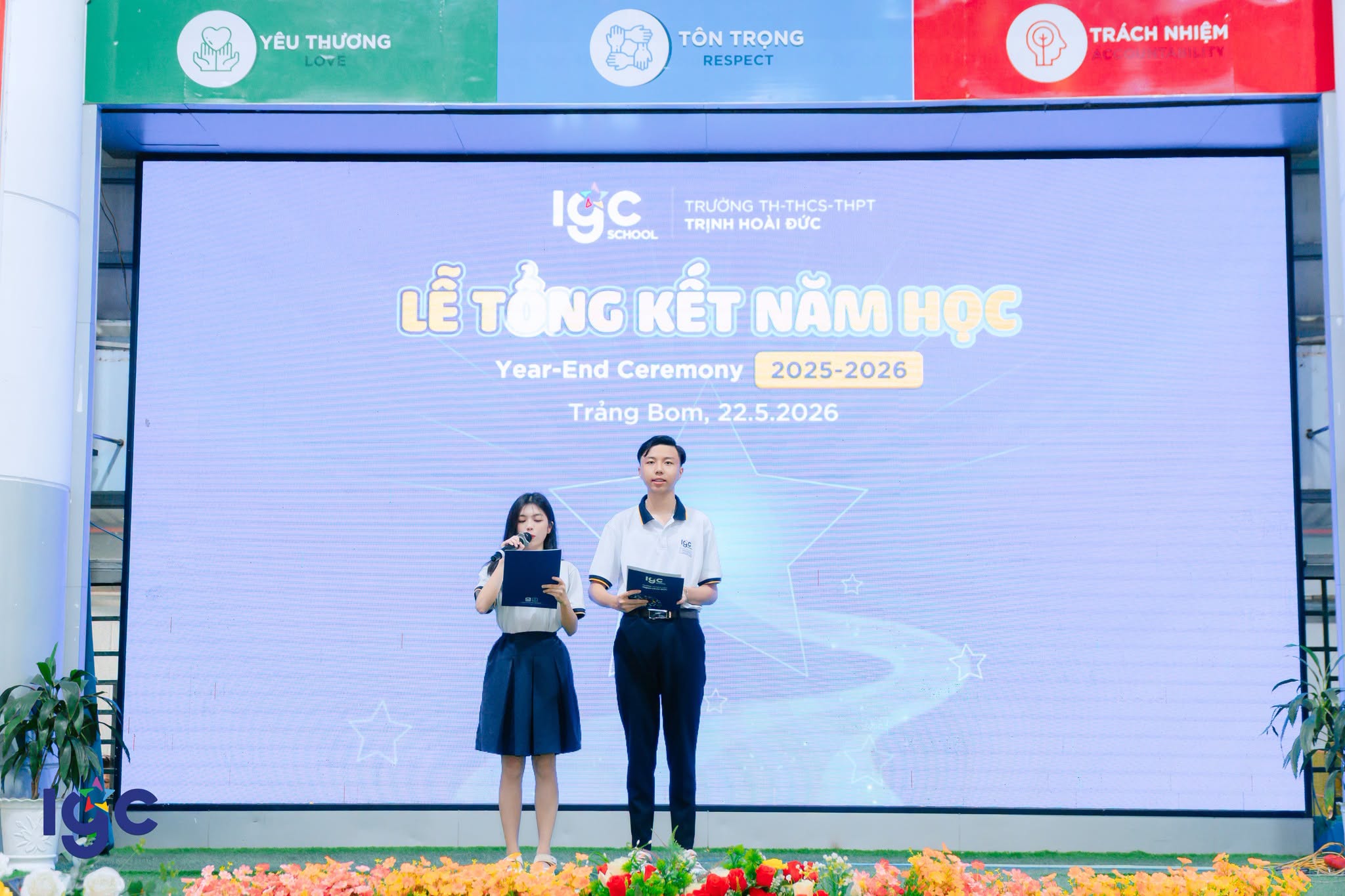 Lễ tổng kết khối THPT: tuổi trẻ Trịnh Hoài Đức cháy hết mình cho một năm học rực rỡ