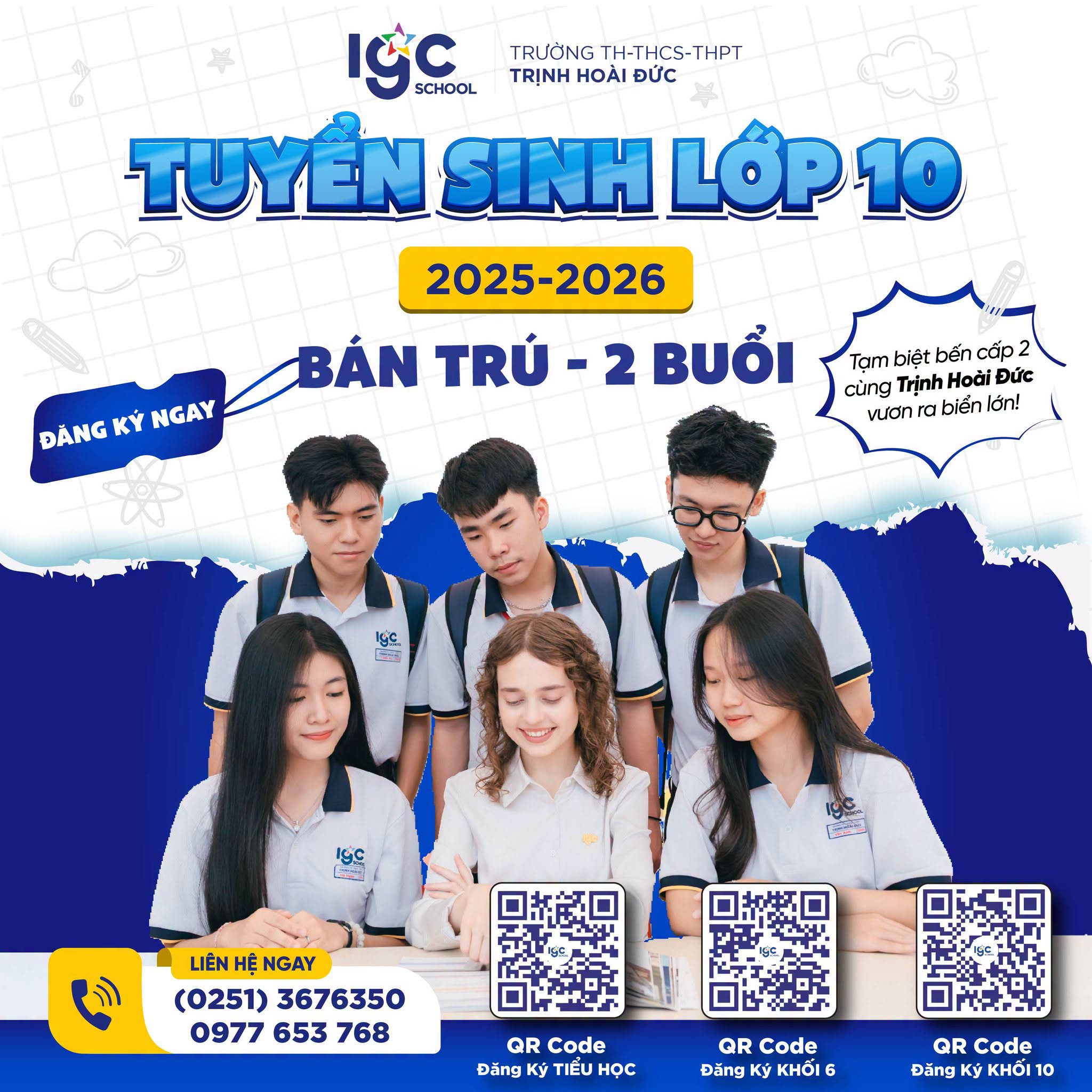 Trường Trịnh Hoài Đức: Tọa độ lý tưởng cho 3 năm THPT của bạn