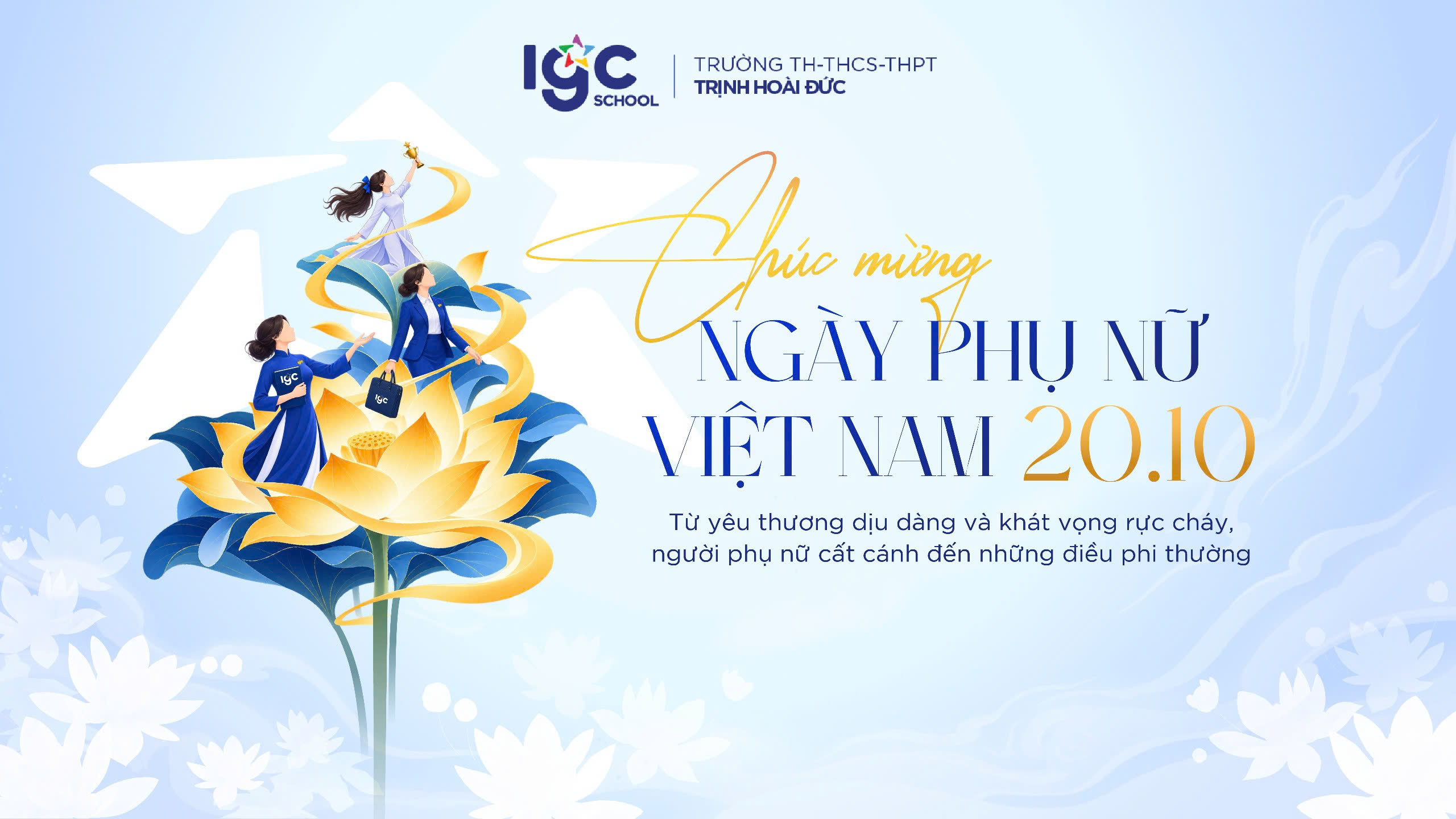 CHÚC MỪNG NGÀY PHỤ NỮ VIỆT NAM 20/10