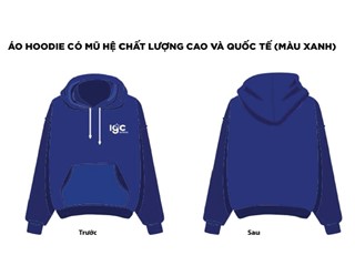 TIỂU HỌC_Áo khoác hoodie Nam/Nữ (size 1 2 3 4 5)