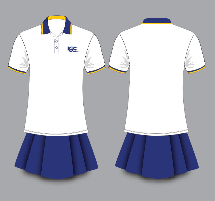 TIỂU HỌC_Lễ phục Nữ (bộ)