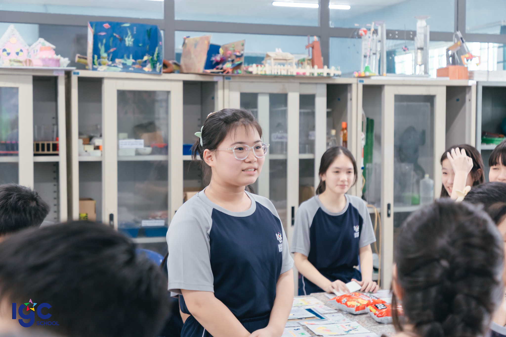 Dự án Bảng Tuần Hoàn Sáng Tạo của học sinh Khối 7