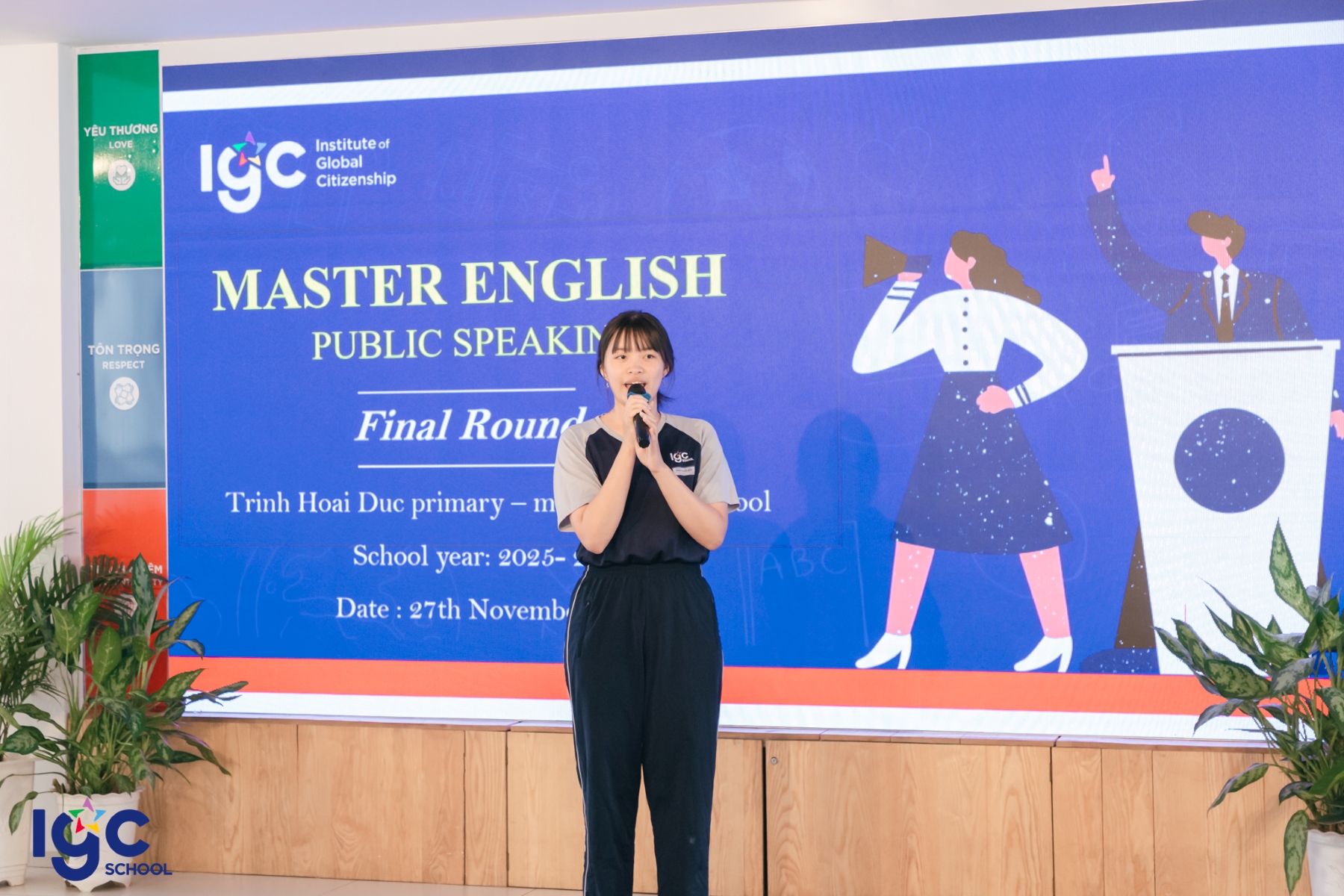 Ban giám khảo Master English