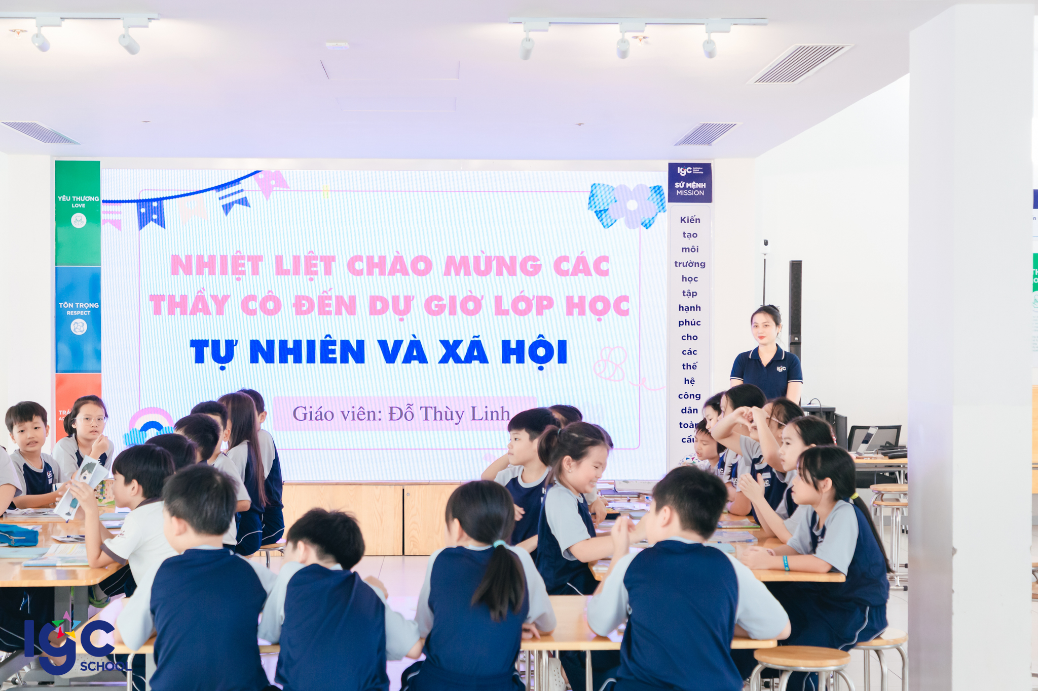 Lớp 3C học tập