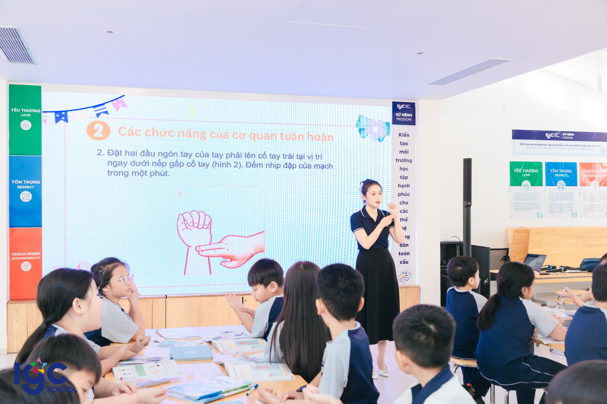 Lớp 3C học tập