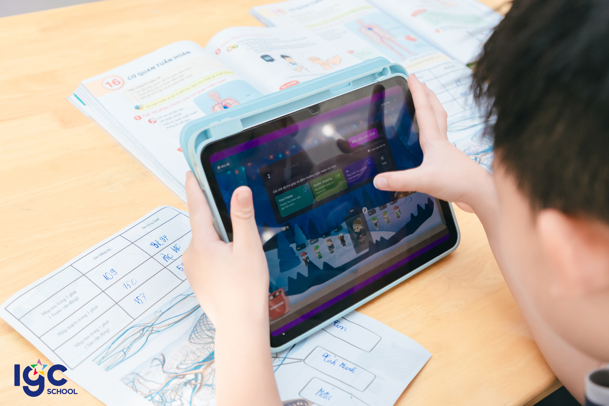 Lớp 3C học tập