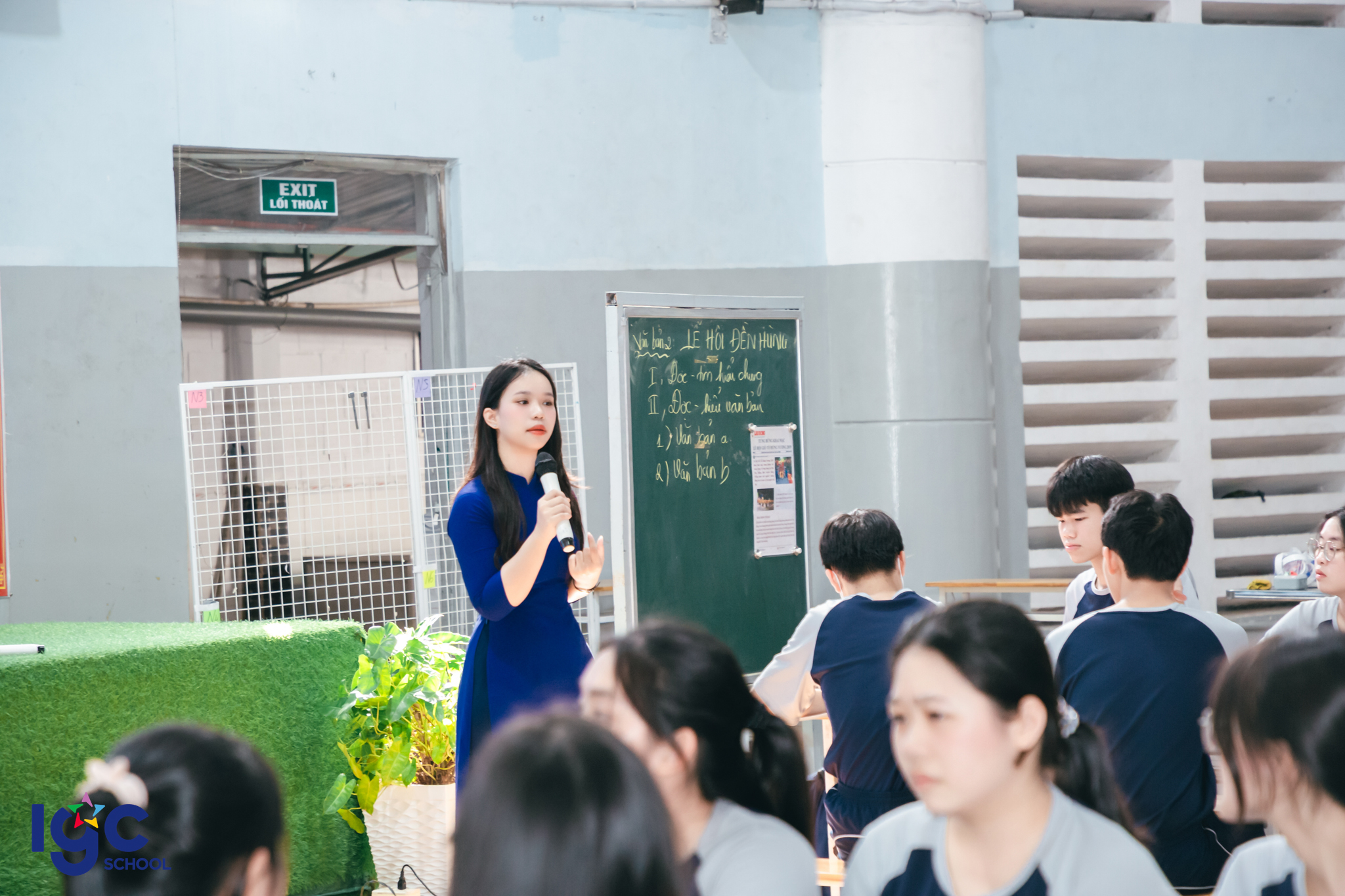 Không gian lớp học hiện đại