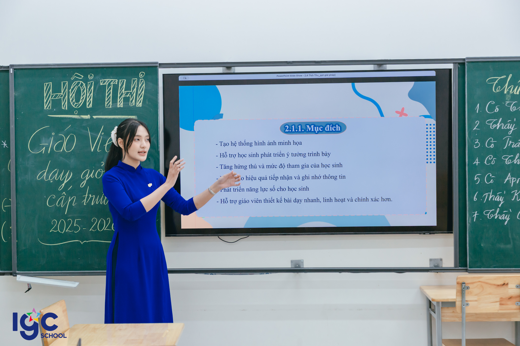 Giáo viên Trịnh Hoài Đức