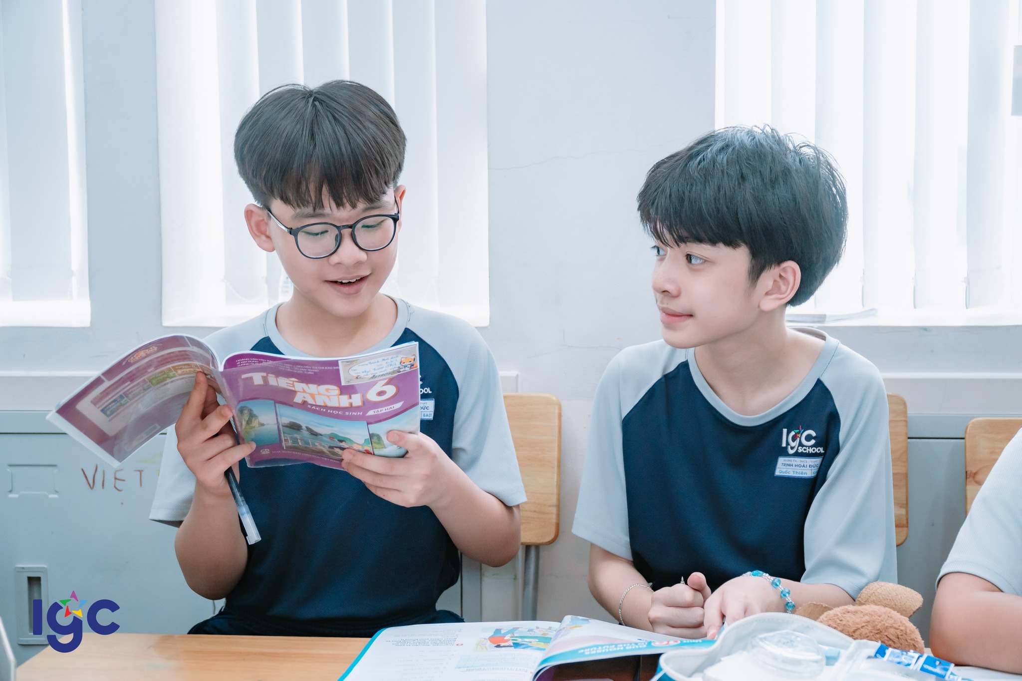 Tiết thao giảng Tiếng Anh 6A01