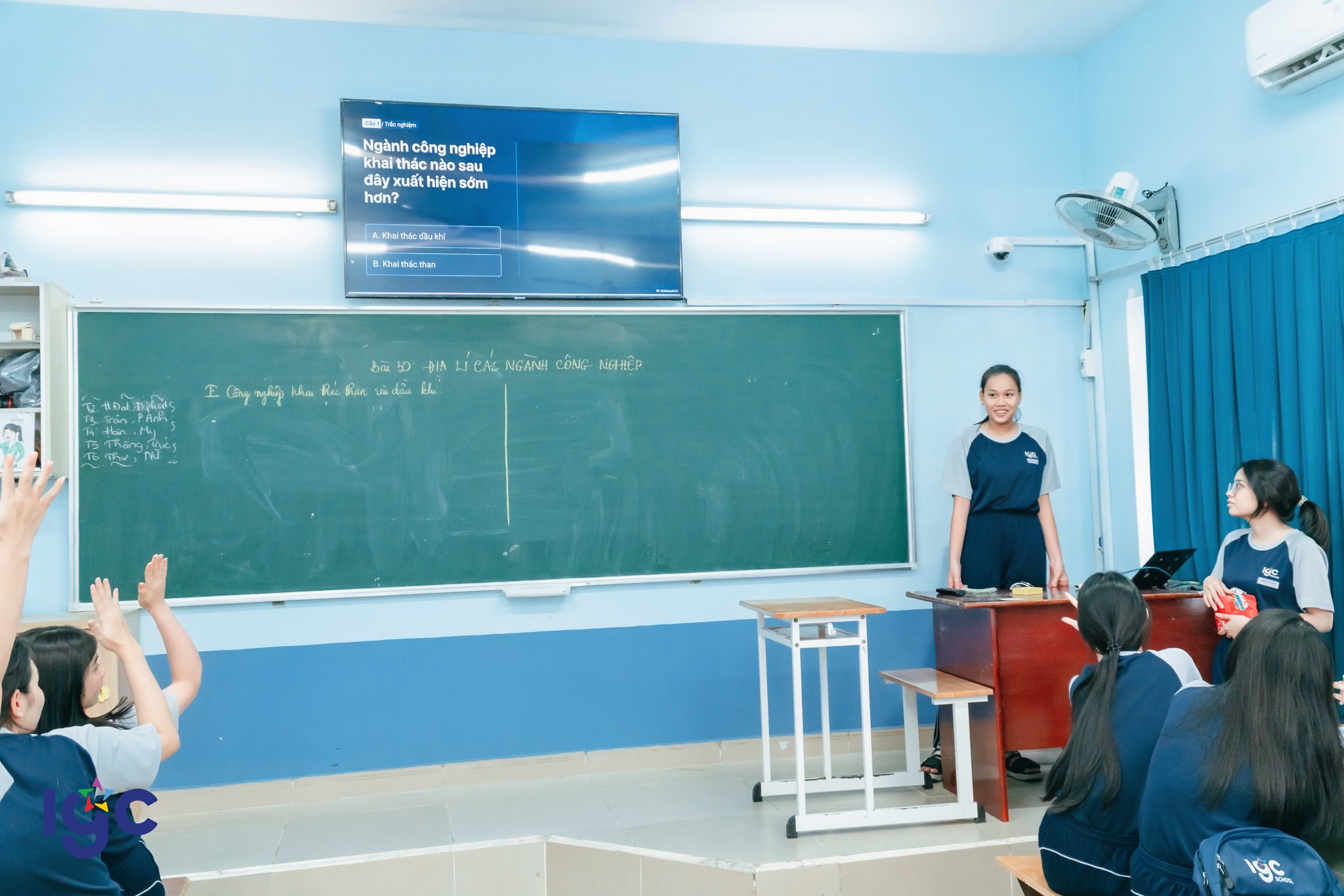 Thao giảng Địa lý