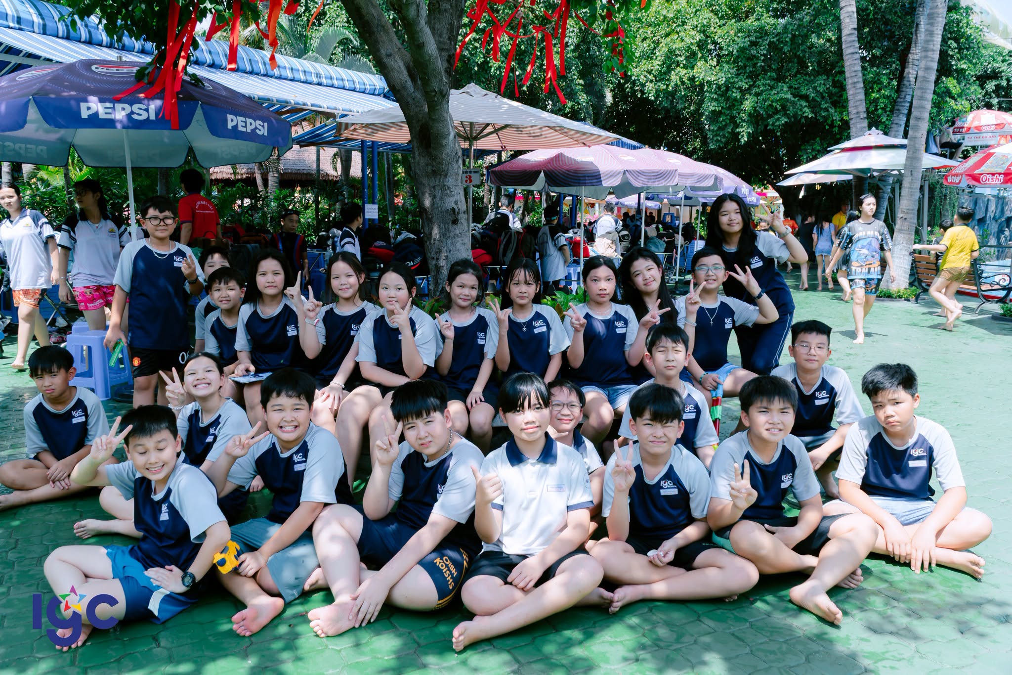 Dã ngoại Khối 5 Đầm Sen