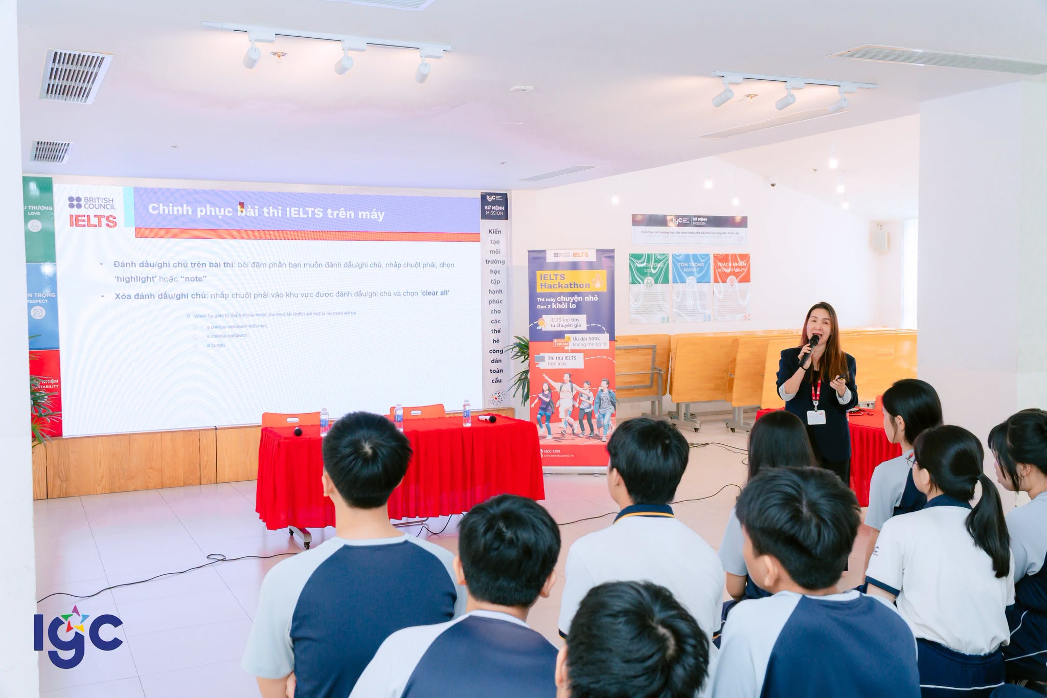 Thi thử IELTS Hội Đồng Anh