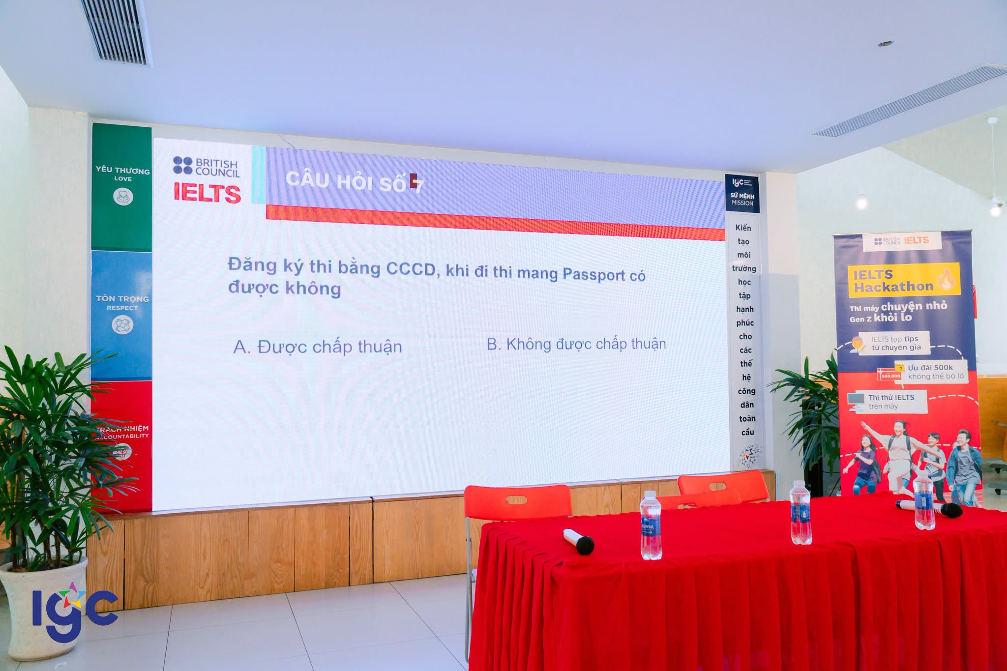 Thi thử IELTS Hội Đồng Anh