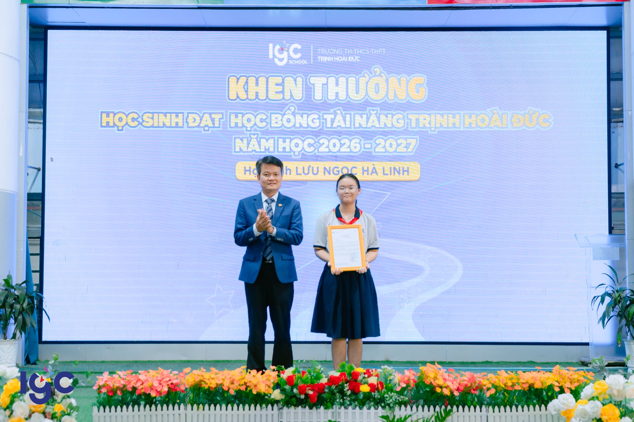 Lễ tổng kết THCS