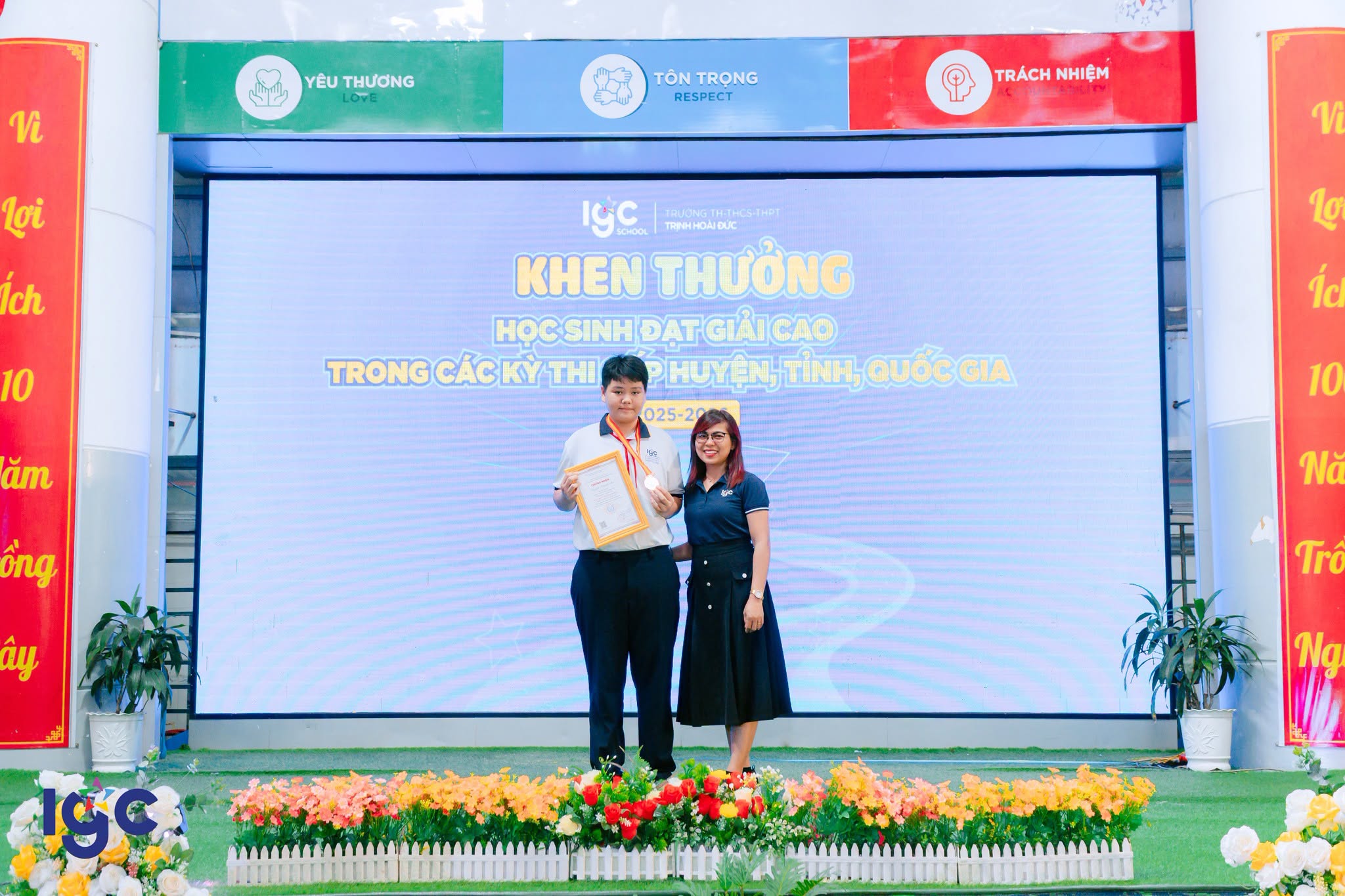 Lễ tổng kết THPT Trịnh Hoài Đức