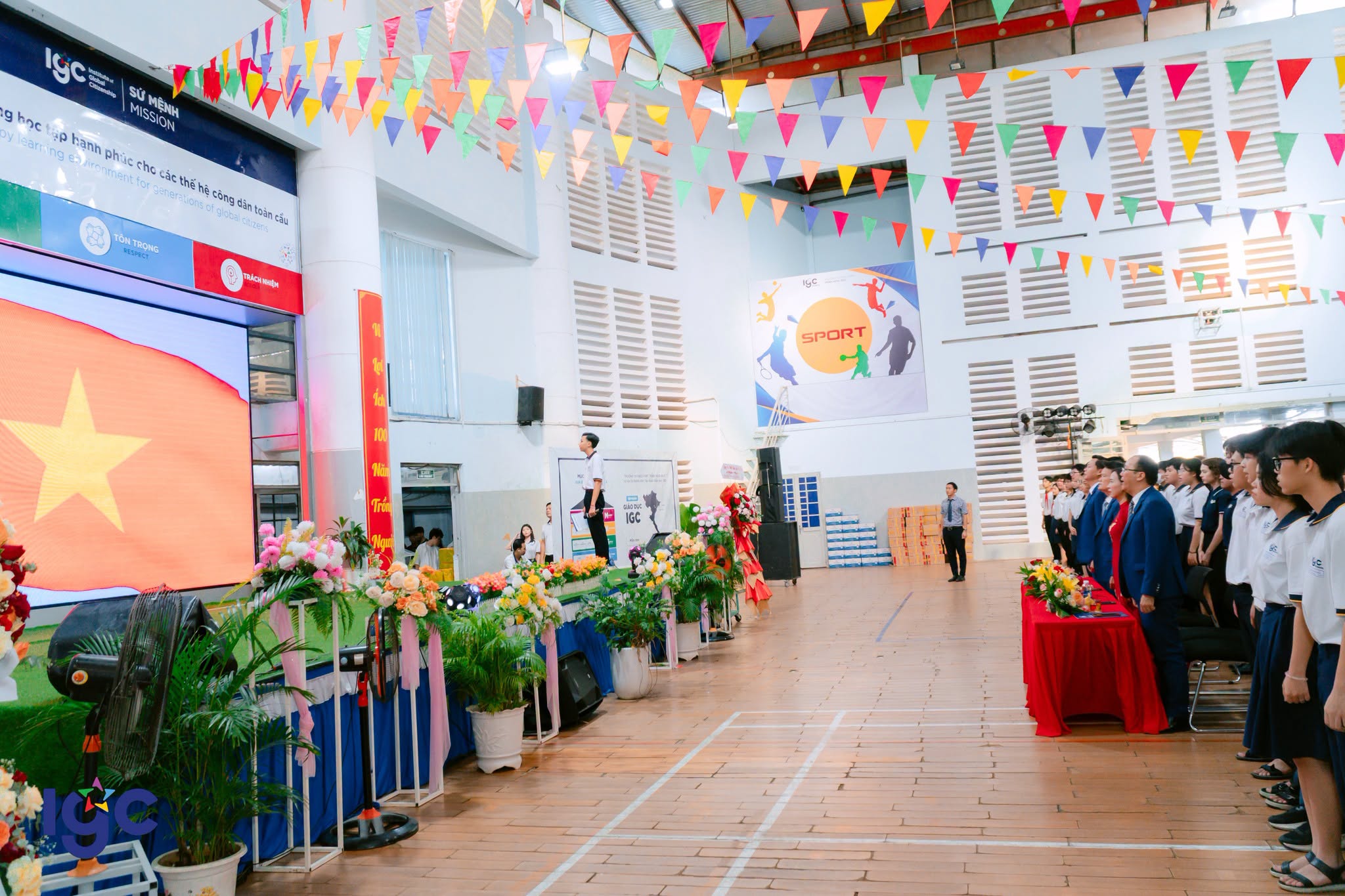 Lễ tổng kết THPT Trịnh Hoài Đức