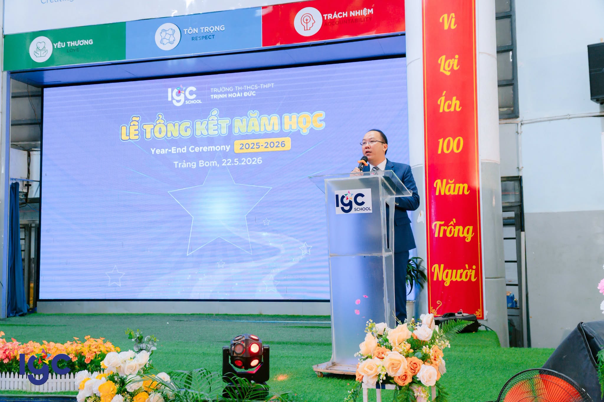 Lễ tổng kết THPT Trịnh Hoài Đức