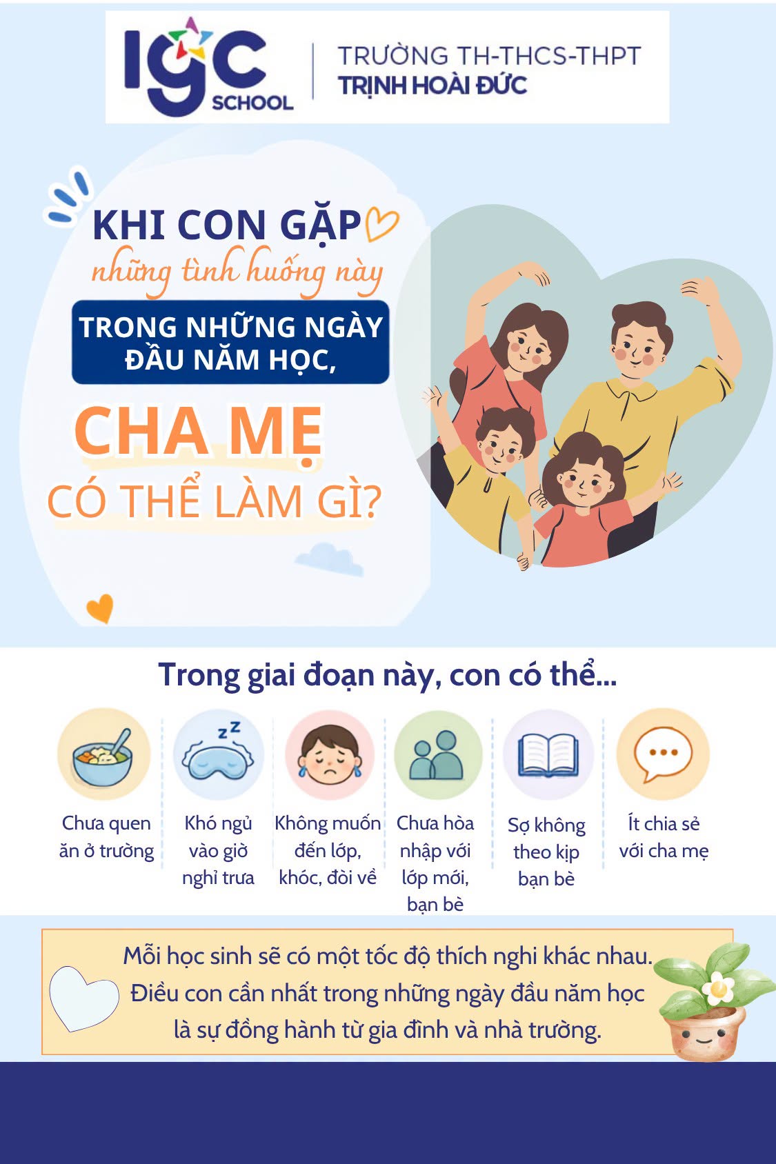 Tâm lý học sinh ngày đầu năm