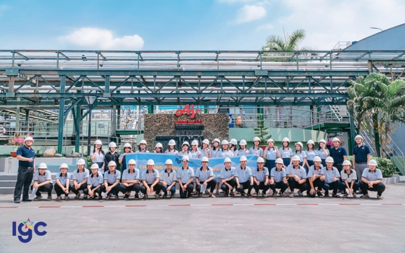 Học sinh tham gia chương trình đào tạo tại trường Trịnh Hoài Đức Trảng Bom qua hoạt động thực tế.